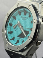 ABA Custom CasiOak, brushed 316L steel case profile