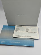 Seiko booklet and warranty card