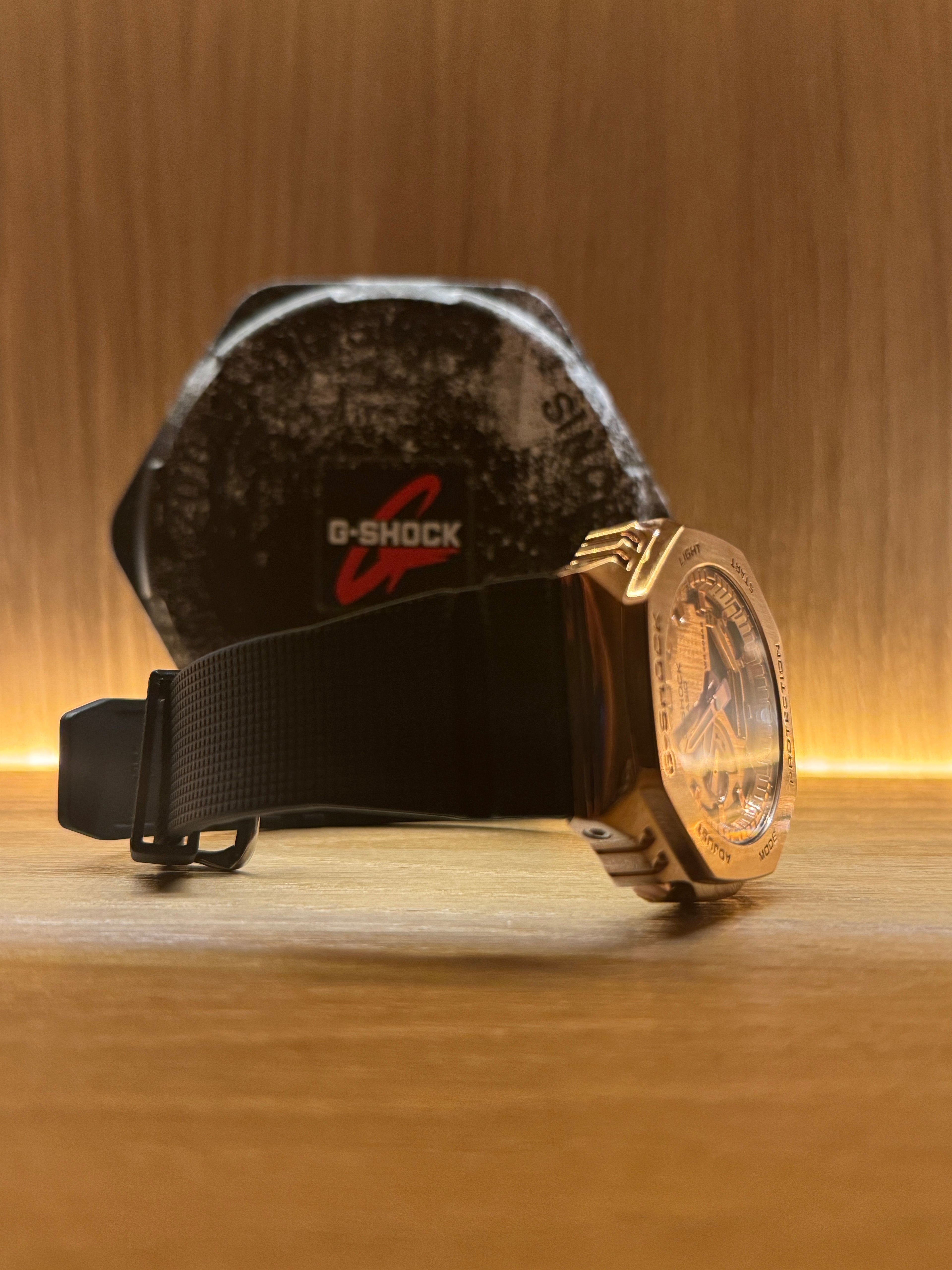 ABA Custom Build 'Rose Gold Edition' — worn on the wrist