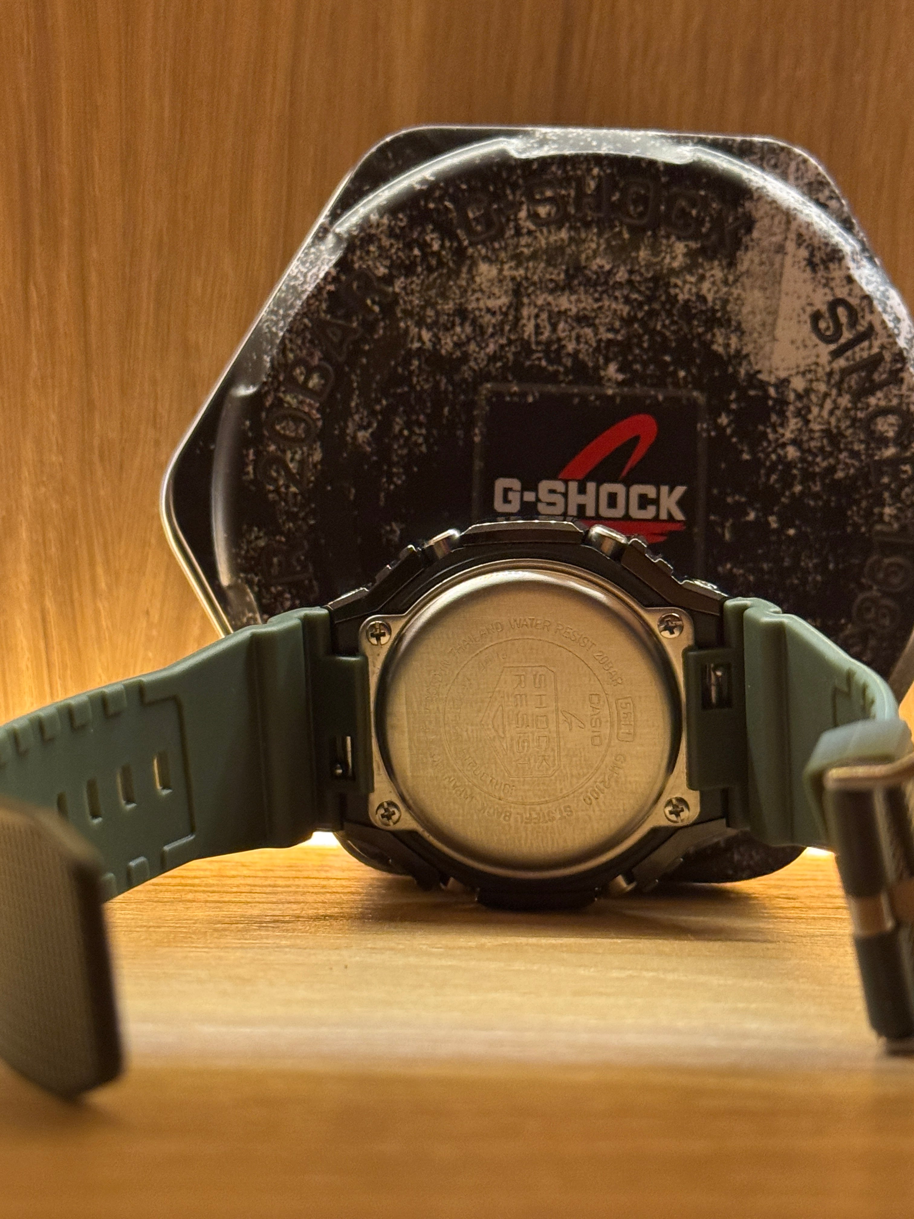ABA Custom Build 'Emerald Prism' — worn on the wrist