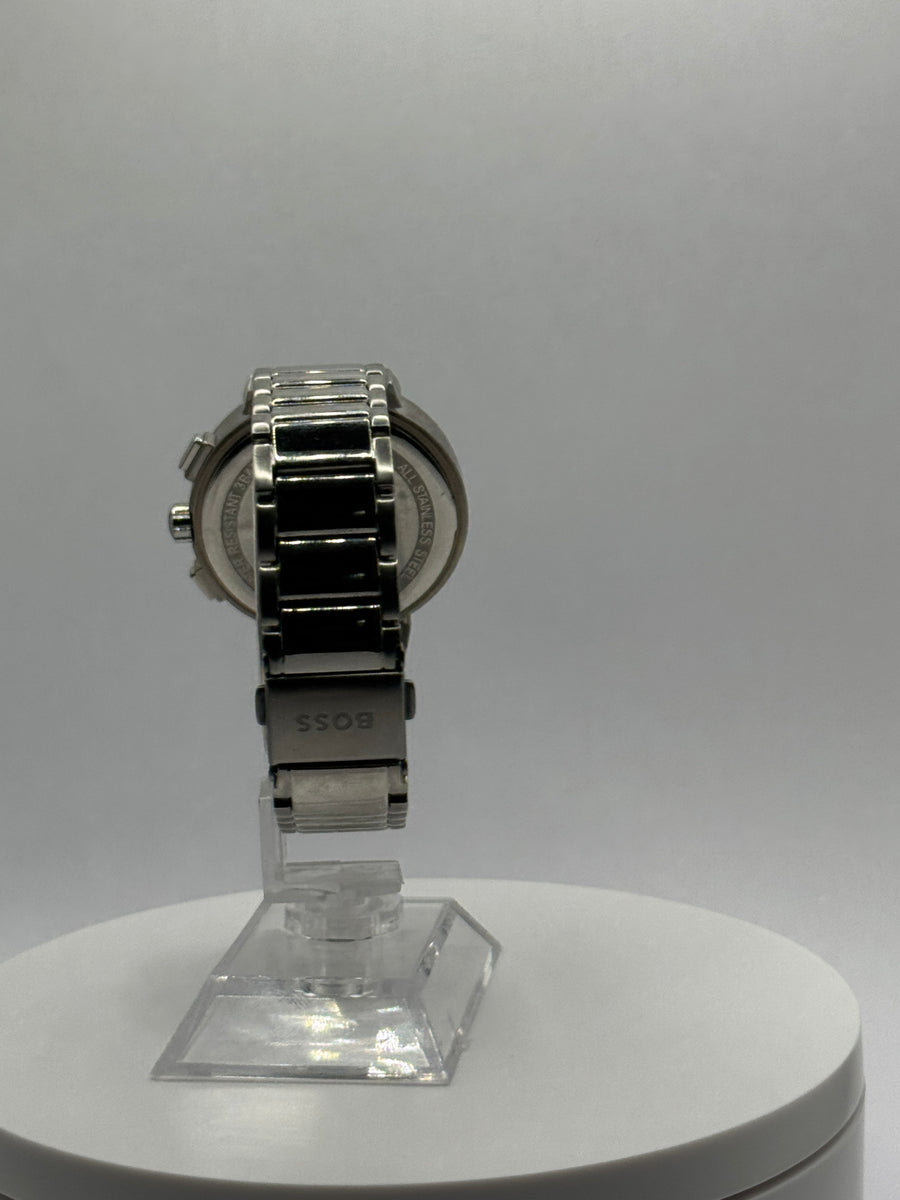 Hugo BOSS Signature chronograph 1502763, ice blue textured dial, view 7