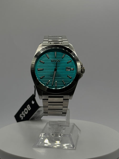 Hugo BOSS Strike 1513904, ice blue dial and steel bracelet, view 3