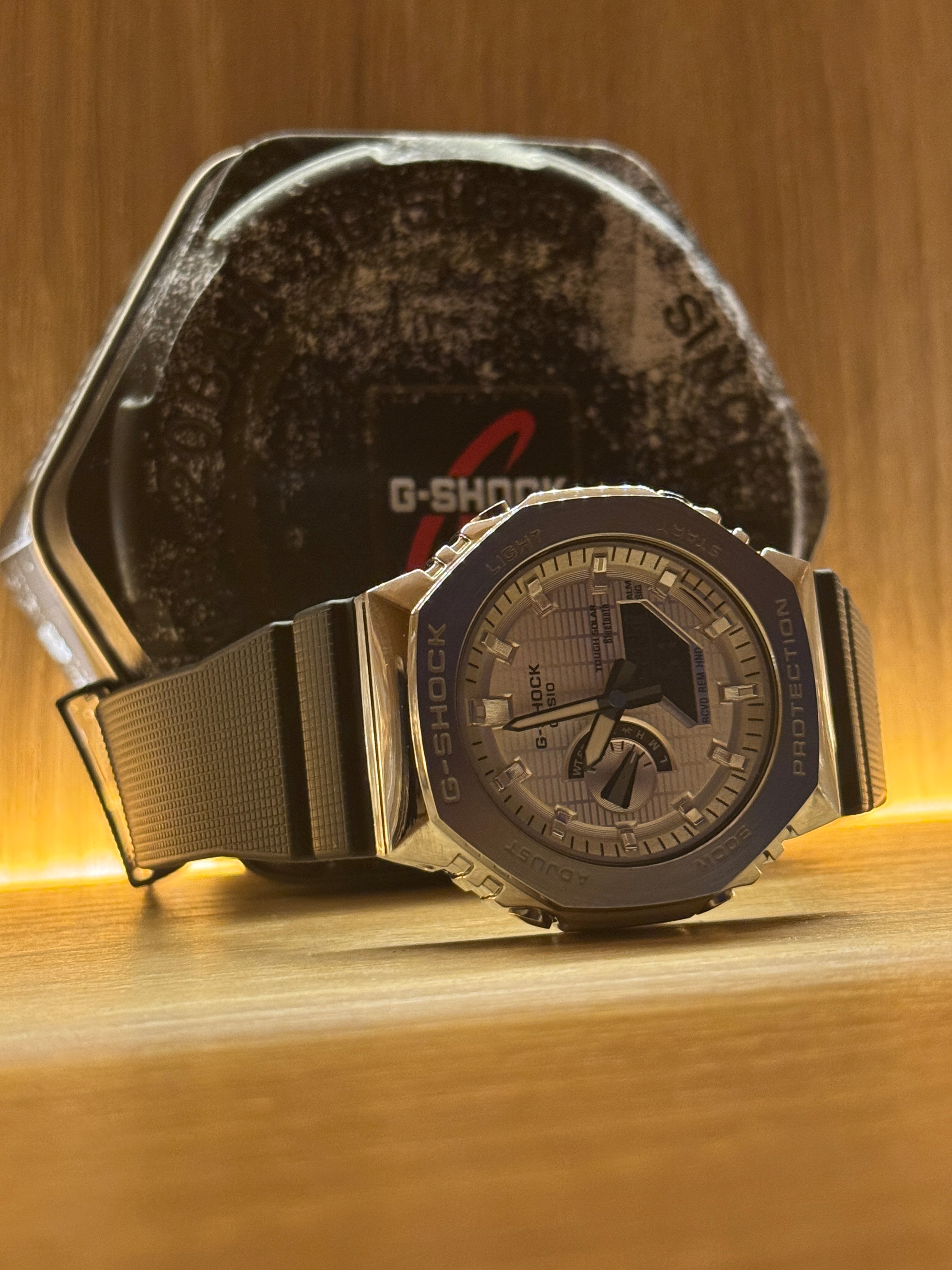 ABA Custom Build 'Silver Phantom' — worn on the wrist