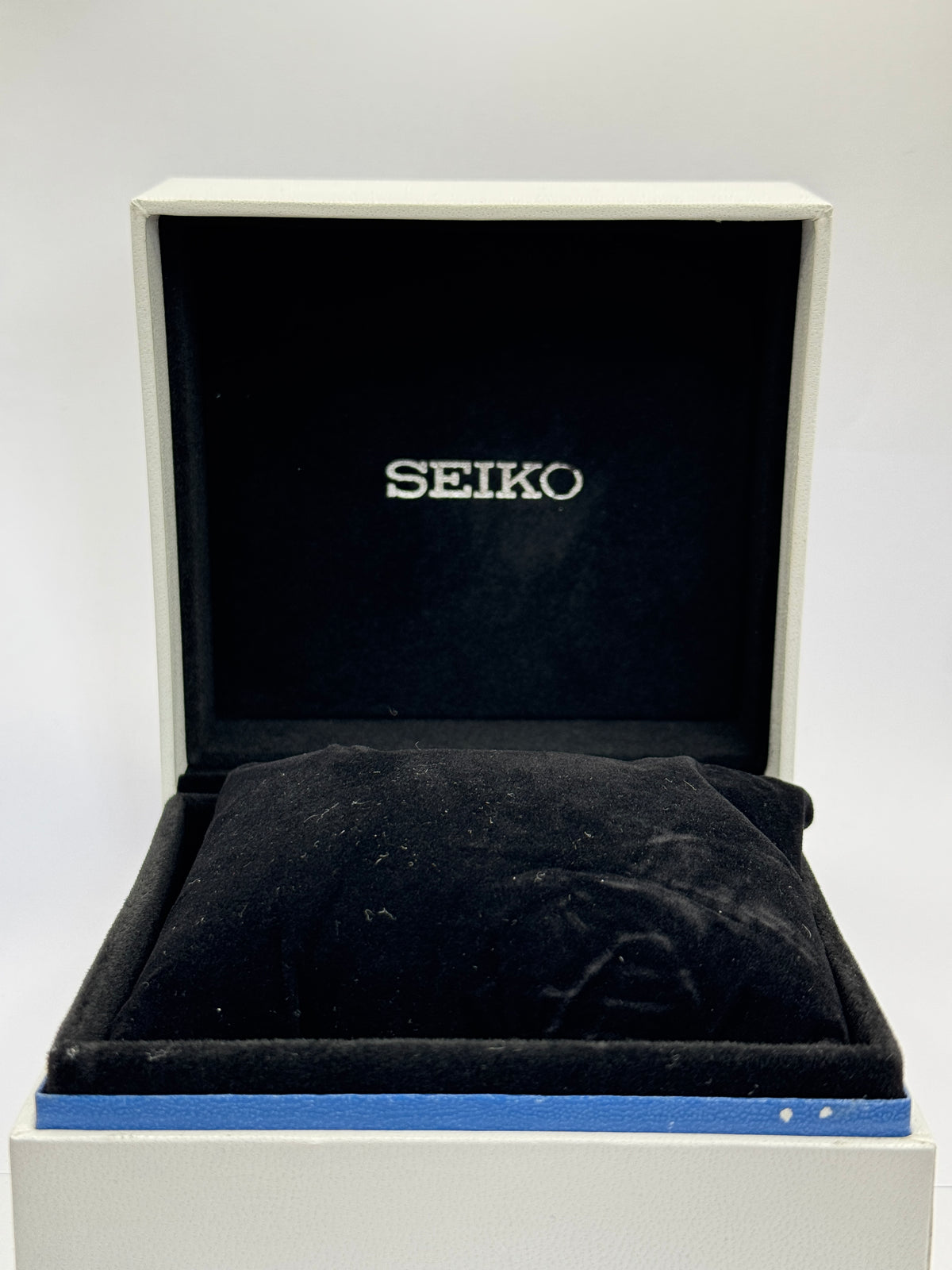 Original Seiko presentation box, open