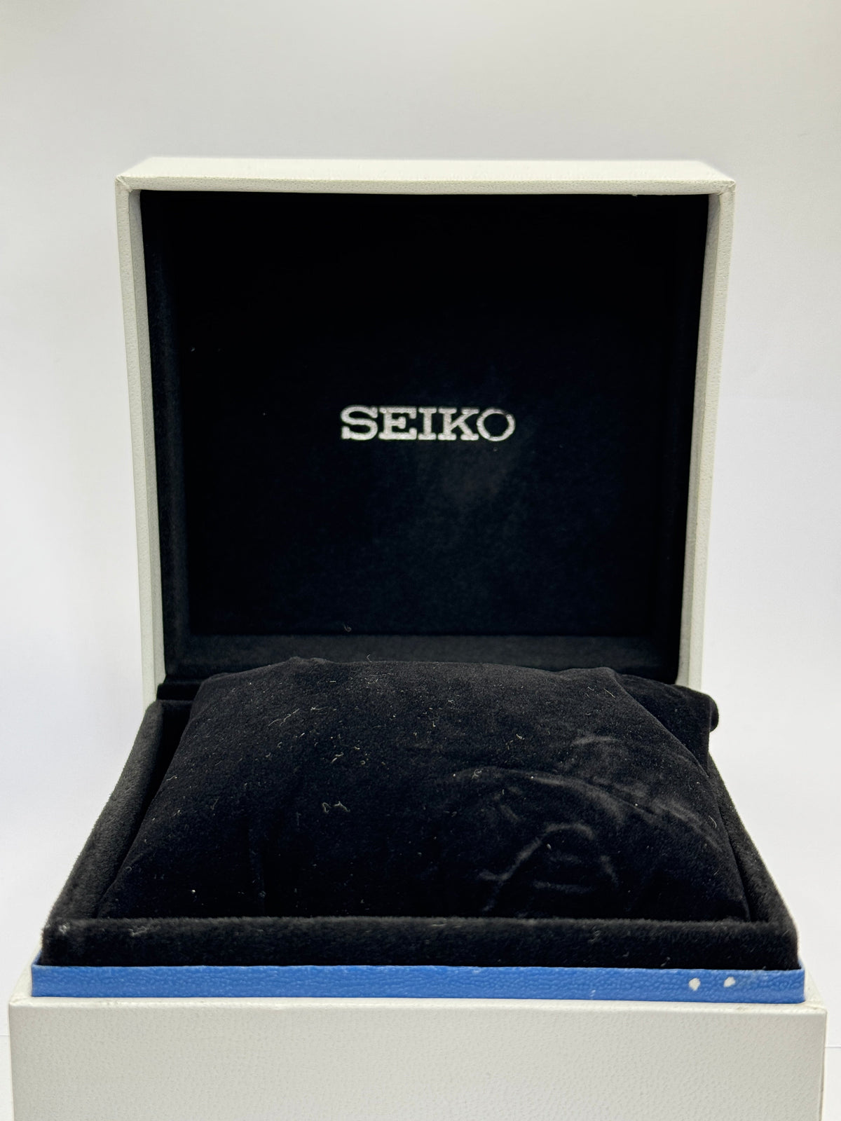 Original Seiko presentation box, open