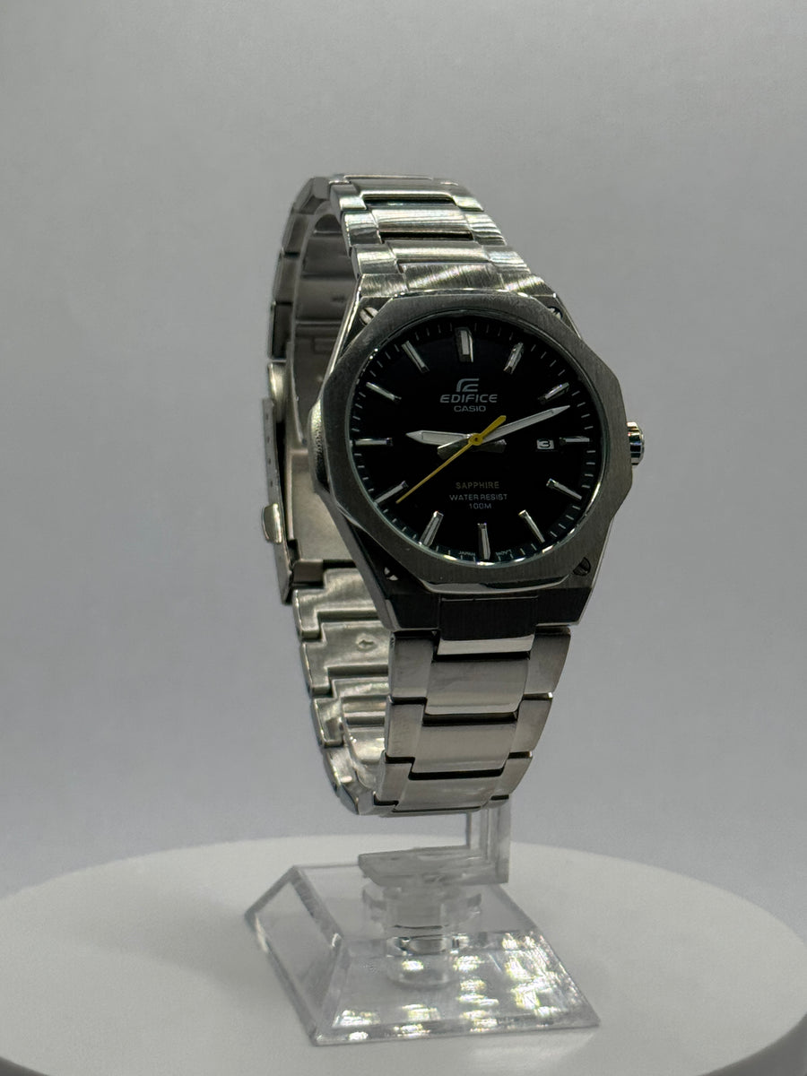 Casio Edifice EFR-S108D-7AVUEF, Arctic White dial, sapphire crystal, view 2