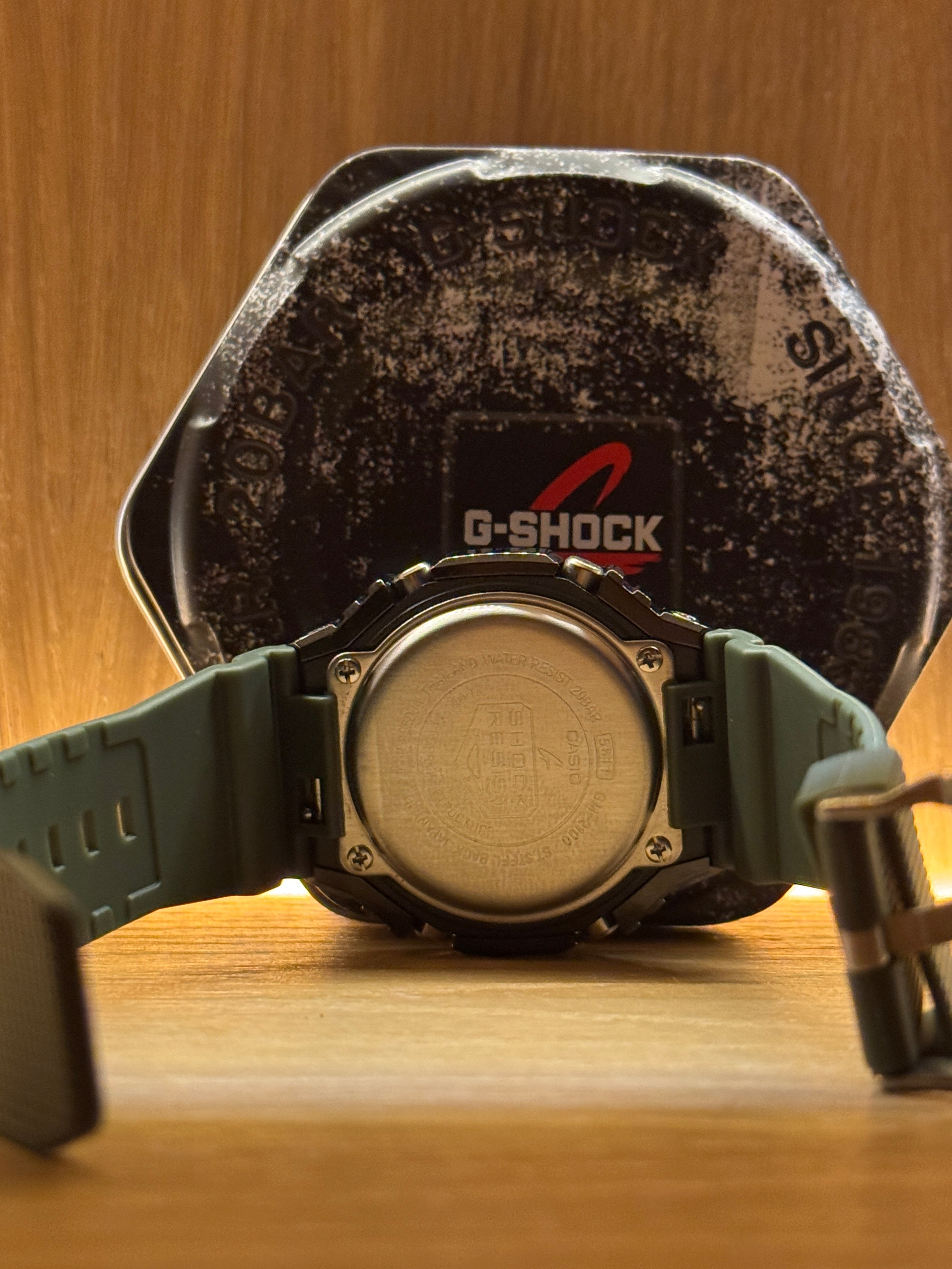 ABA Custom Build 'Emerald Prism' — genuine Casio GA-2100 base, bench-verified in London