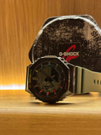 ABA Custom Build 'Emerald Prism' — strap and caseback detail
