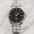 Seiko Presage Cocktail Time Automatic Black Dial Silver Steel Strap Watch - SRPE17J1