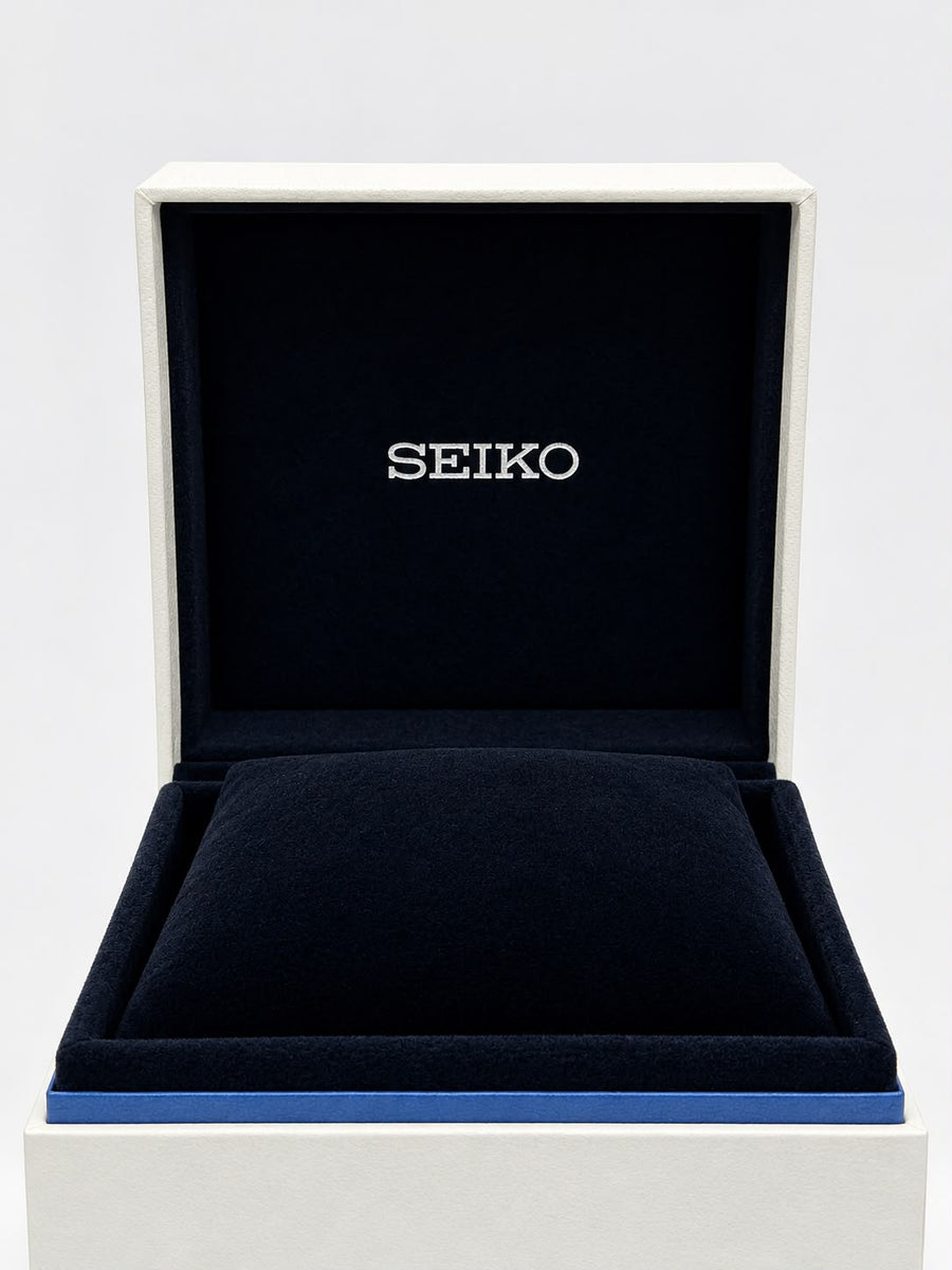 Original Seiko presentation box, open