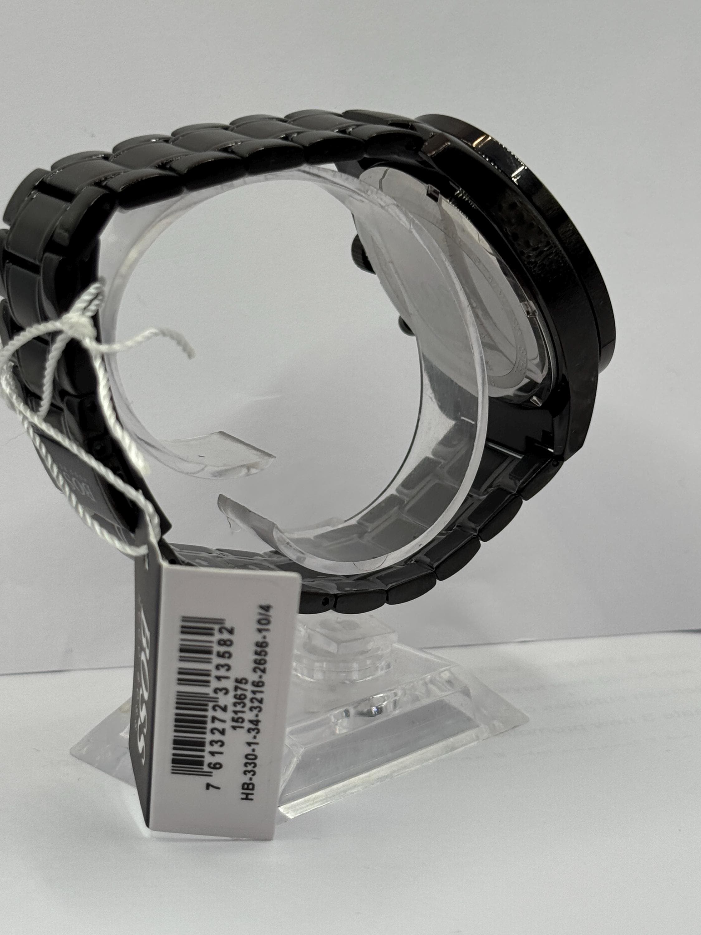 All black chronograph bracelet