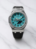 ABA custom G-Shock CasiOak, Tiffany blue dial