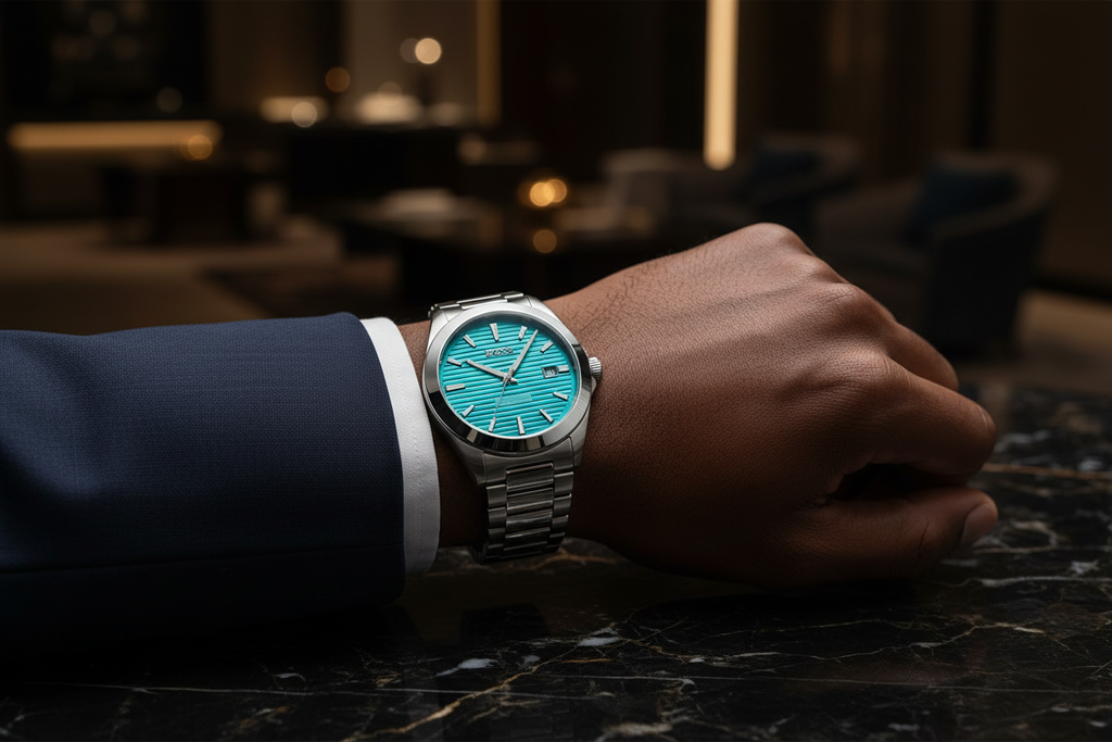 Luxury Watch on Corporate Wrist